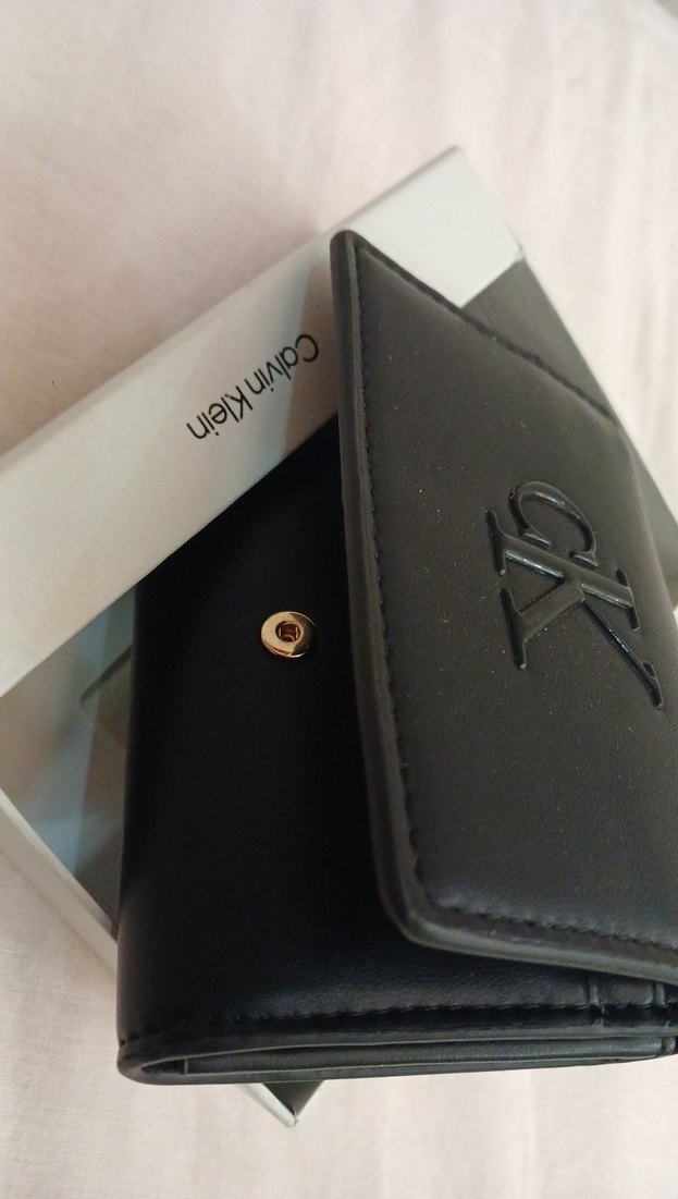 Calvin Klein Siyah  Biker Cüzdan - Görsel 3