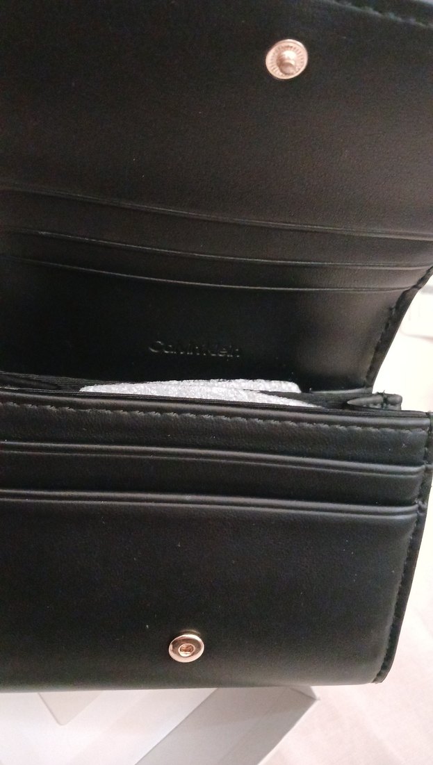 Calvin Klein Siyah  Biker Cüzdan - Görsel 2