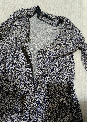 Bağlama Desenli Uzun Kollu Tulum - Görsel 6