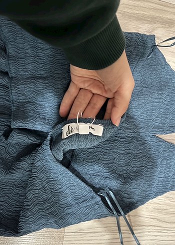 Bohem V Yakalı Kadın crop - Görsel 3