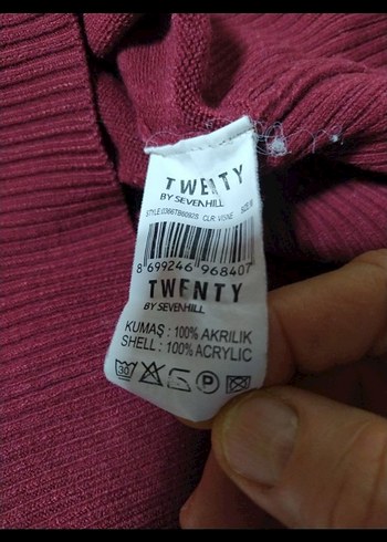 Bordo TWENTY Kadın  Triko kazak - Görsel 4