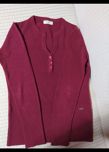 Bordo TWENTY Kadın  Triko kazak - Görsel 3