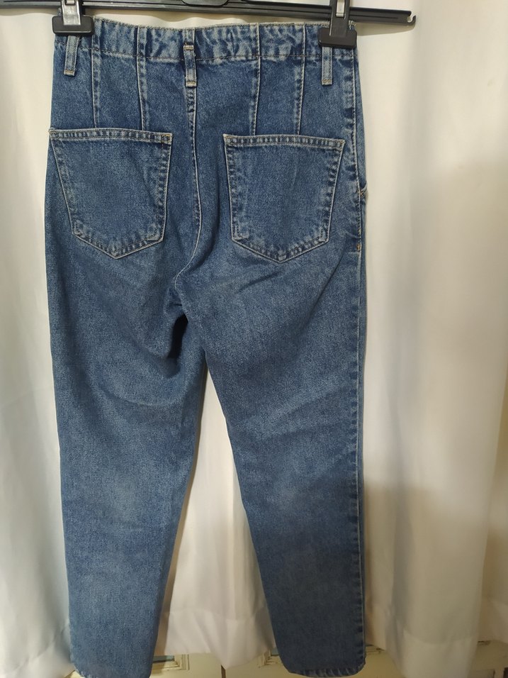 LCV Kadın Mavi Denim Midi Boy Kot Pantolon - Görsel 3