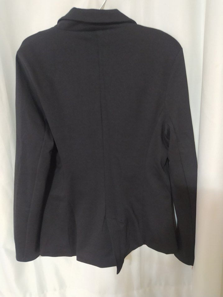 Siyah Düğmeli Kadın Blazer Ceket - Görsel 4