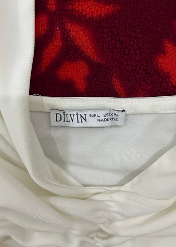 Beyaz V Yaka Drapeli Kadın Büstiyer - Görsel 2