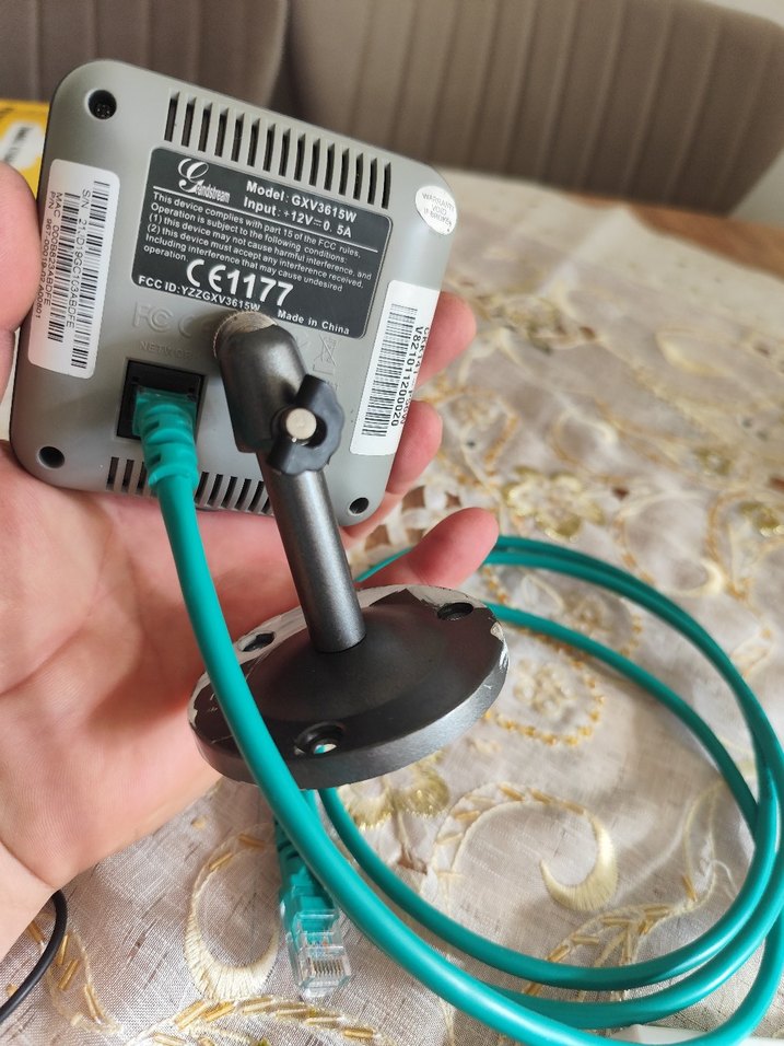 Grandstream Beyaz Video Kamera - Görsel 4