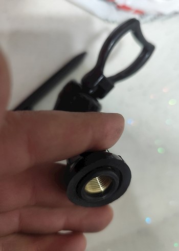 Siyah Plastik Musluk SEMAVER MUSLUK - Görsel 5