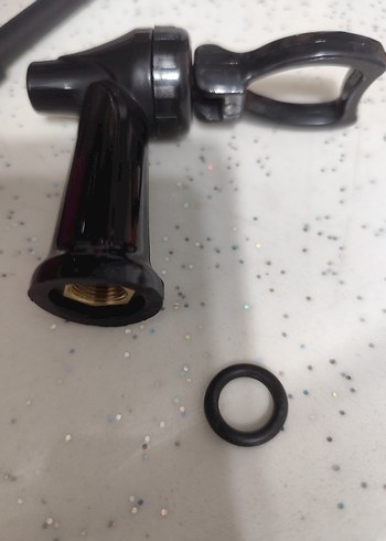 Siyah Plastik Musluk SEMAVER MUSLUK - Görsel 6