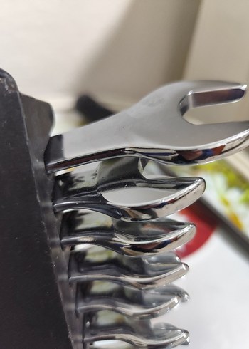 12 Parça 6-22 mm Krom Vanadyum Anahtar Seti - Görsel 5