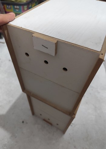 Gri Dolap Düzenleyici Kutular KUS YUVALIK - Görsel 5