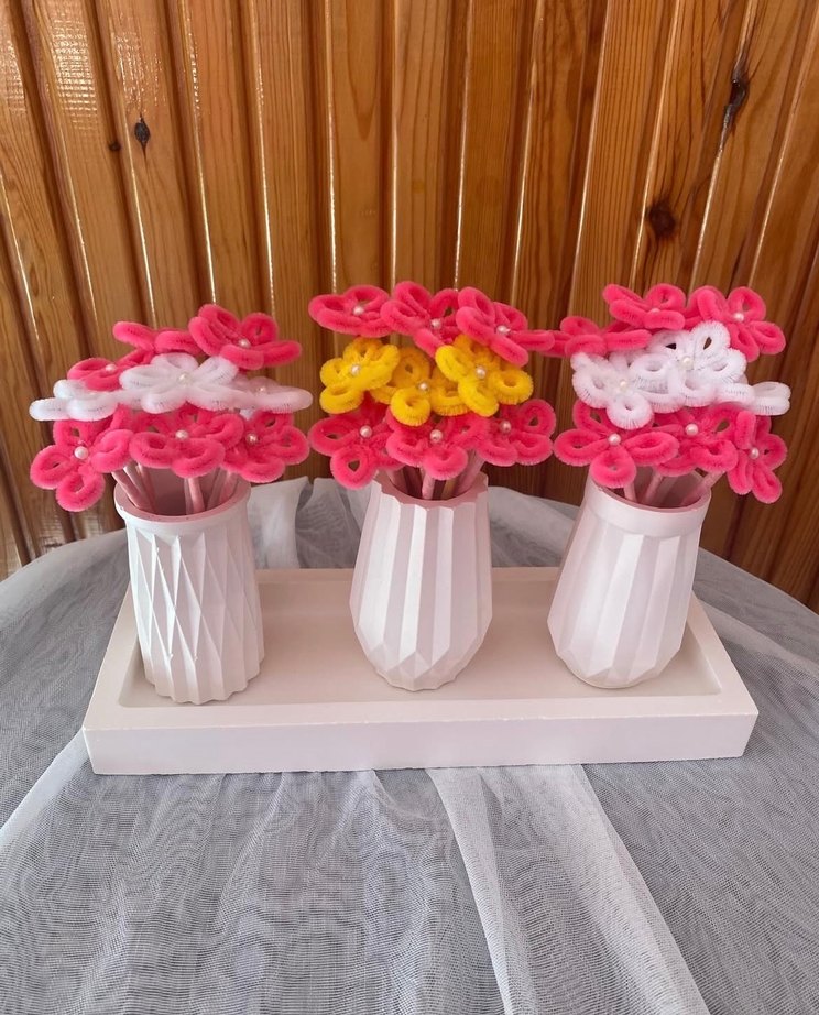 Modern Klasik Dekoratif Çiçek - Görsel 2