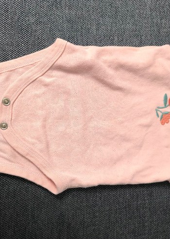 LCW baby Pembe Fırfırlı Bebek Kız Tulum - Görsel 2