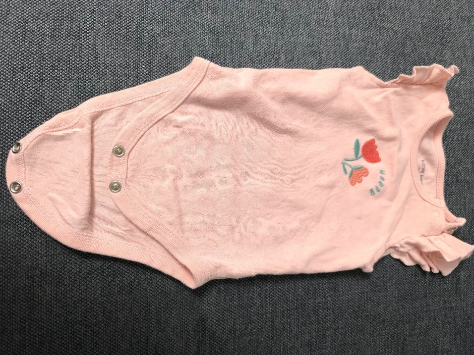 LCW baby Pembe Fırfırlı Bebek Kız Tulum - Görsel 2