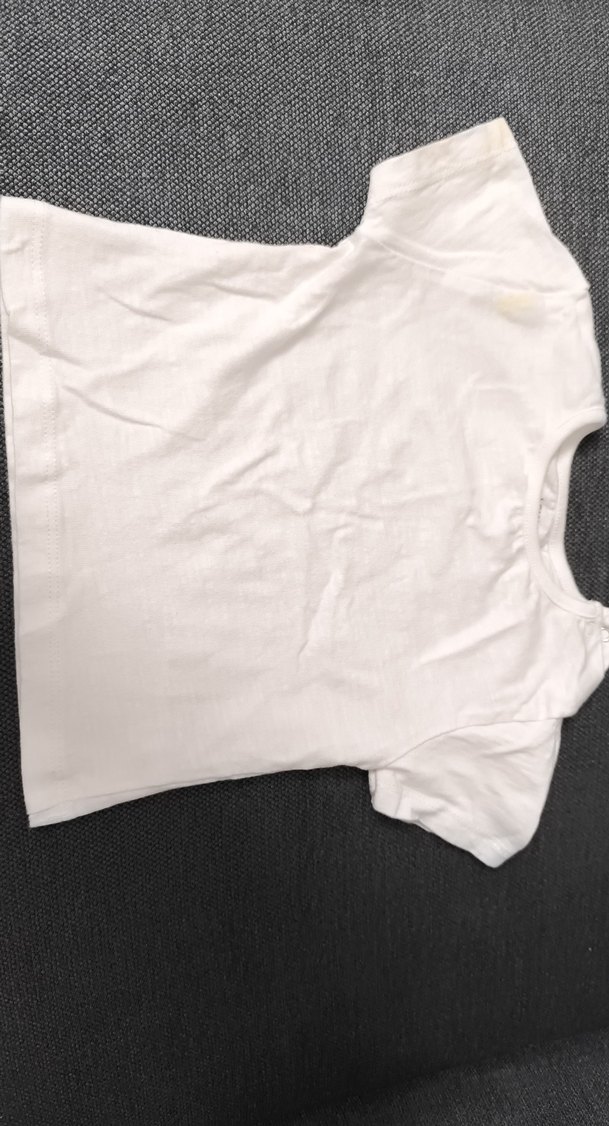 LCW baby Kız Çocuk Pembe ve Beyaz  Baskılı Kısa Kollu Tişört - Görsel 3