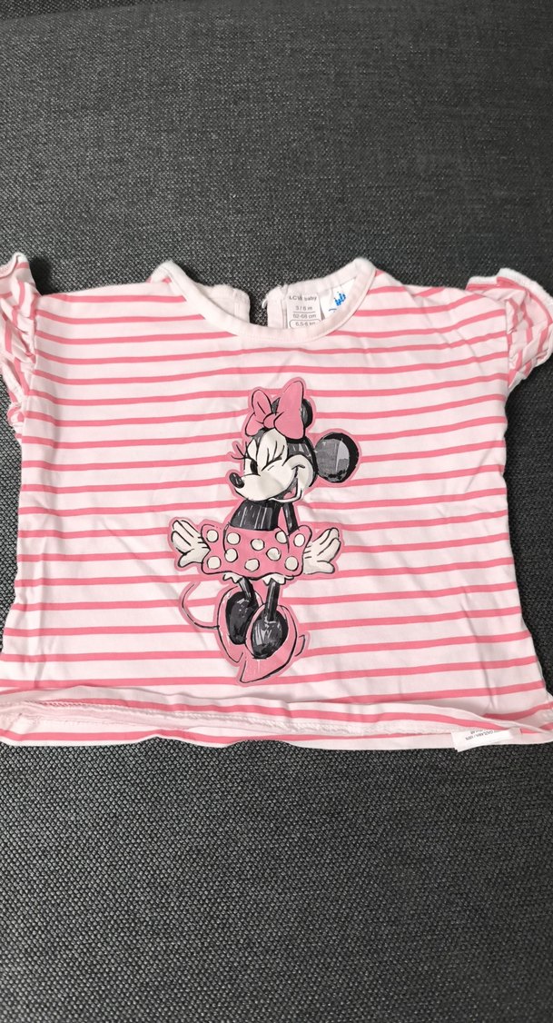 LCW baby Pembe Kız Bebek Fırfırlı Kısa Kollu Takım - Görsel 2