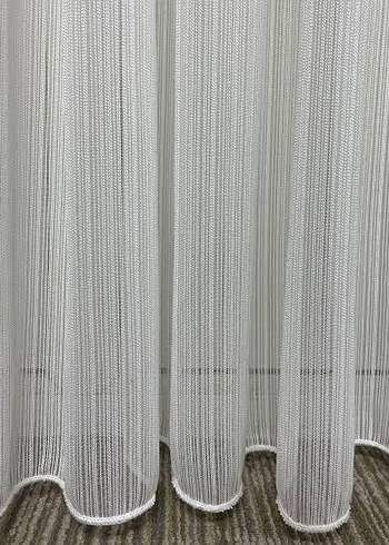 Modern Beyaz Tül Perde KAMPANYA EN300 BOY 260 - Görsel 2