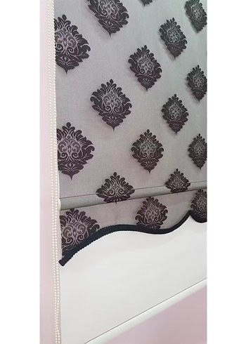 Desenli Beyaz Tül Stor Perde metresi sadece 400tl - Görsel 6