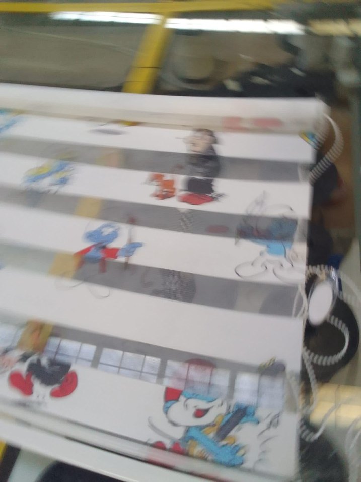 Desenli Beyaz Tül Stor Perde metresi sadece 400tl - Görsel 3