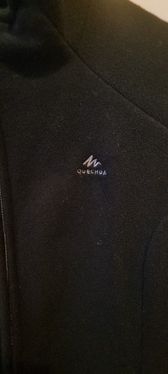 Siyah Fermuarlı Erkek Kolsuz Polar - Görsel 2