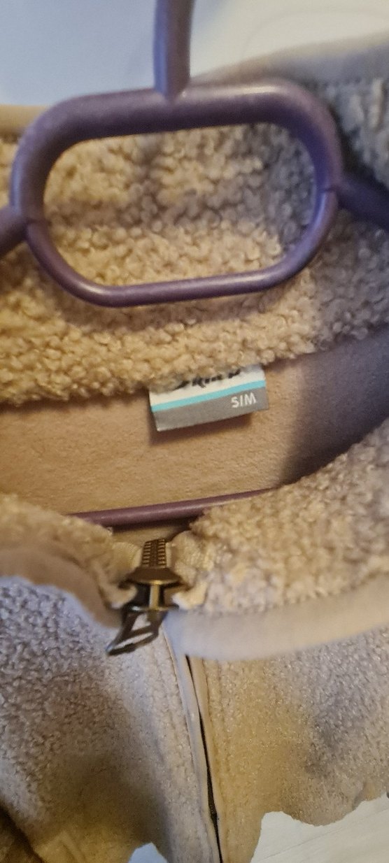 Bej Kadın Peluş Midi Ceket - Görsel 4