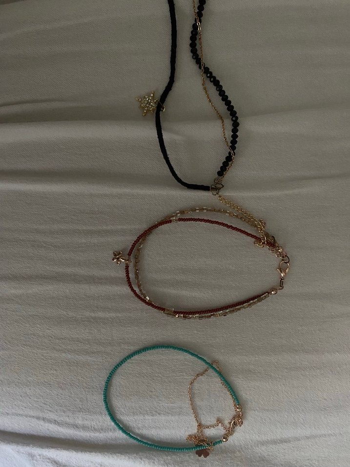 Zincir Detaylı Kız Aksesuar Seti - Görsel 3