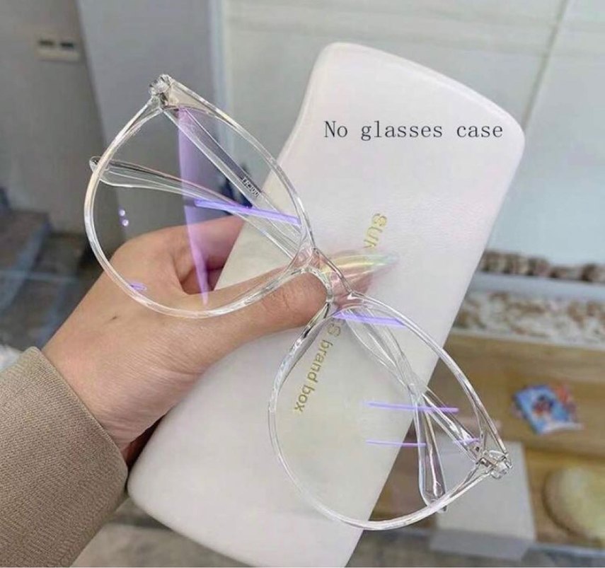 Şeffaf Minimalist Kadın Gözlüğü - Görsel 2