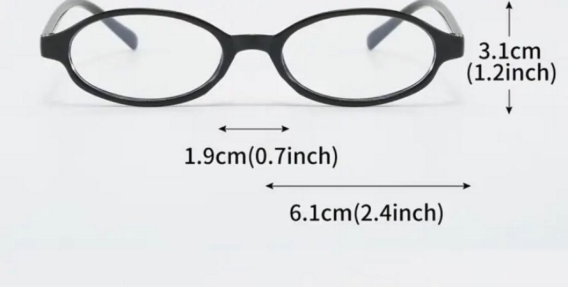 Şeffaf Kırmızı Retro Kadın Gözlüğü - Görsel 3