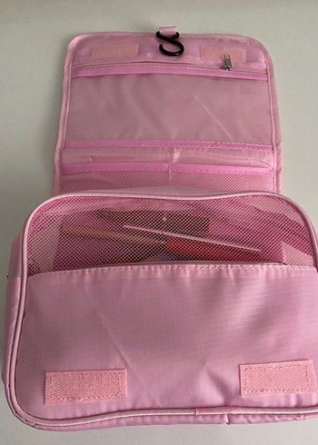 pembe seyehat cantası - Görsel 3