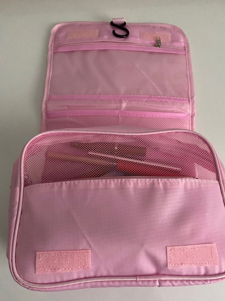 pembe seyehat cantası - Görsel 3