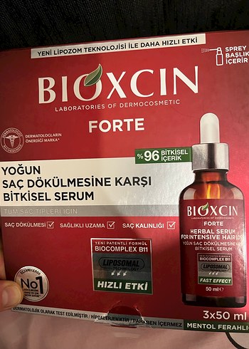 Biocxin Forte Saç Serumu Seti 3x50 ml - Görsel 2