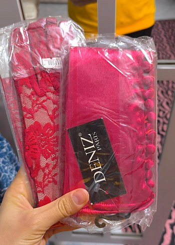 Kadın Kırmızı Parlak Fermuarlı Eldiven - Görsel 6