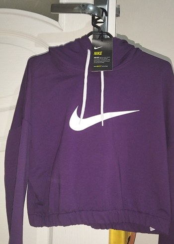 Mor Nike Kadın Sweatshirt - Görsel 2