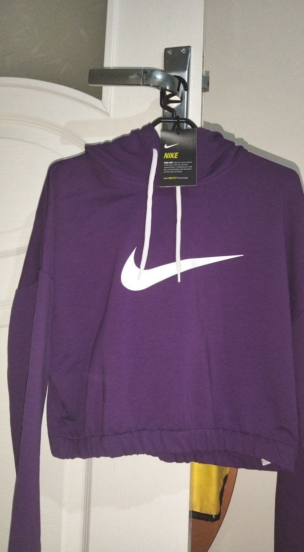 Mor Nike Kadın Sweatshirt - Görsel 2