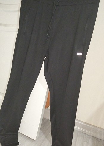 Fermuarlı Siyah Kadın Eşofman Altı - Görsel 2