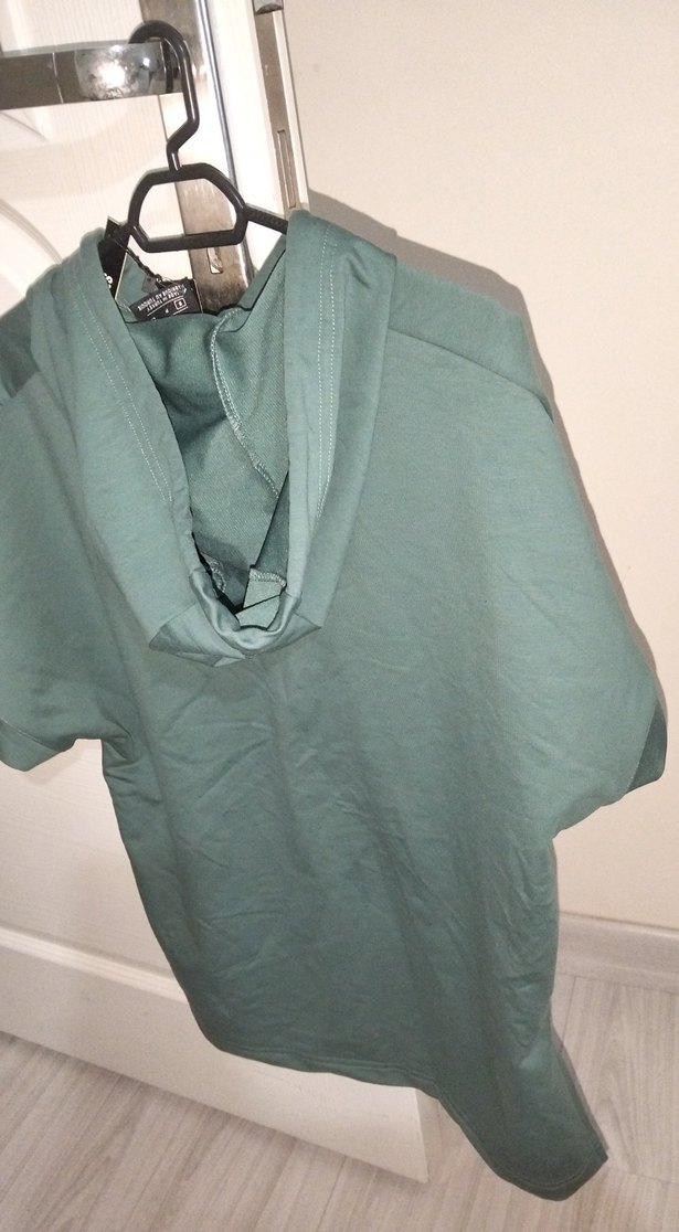 Nike Erkek Kısa Kollu Yeşil Sweatshirt - Görsel 3