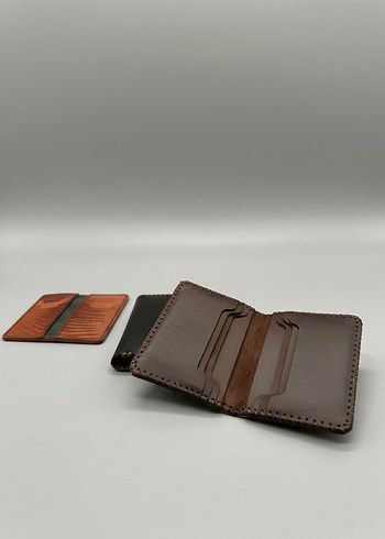 Kahverengi Minimalist Erkek Cüzdanı - Görsel 2