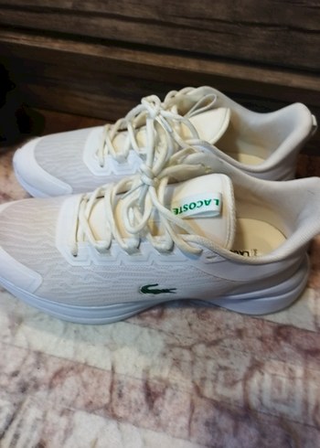 Lacoste 42 numara orjinal spor ayakkabı - Görsel 4