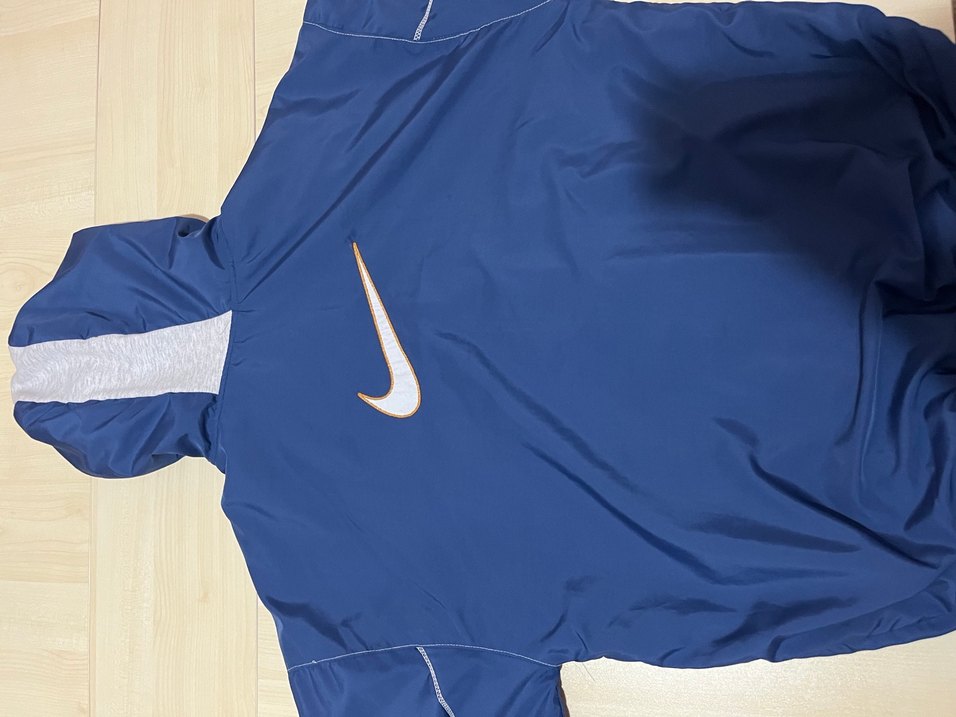 Mavi Fermuarlı Erkek Spor Yağmurluk - Görsel 2