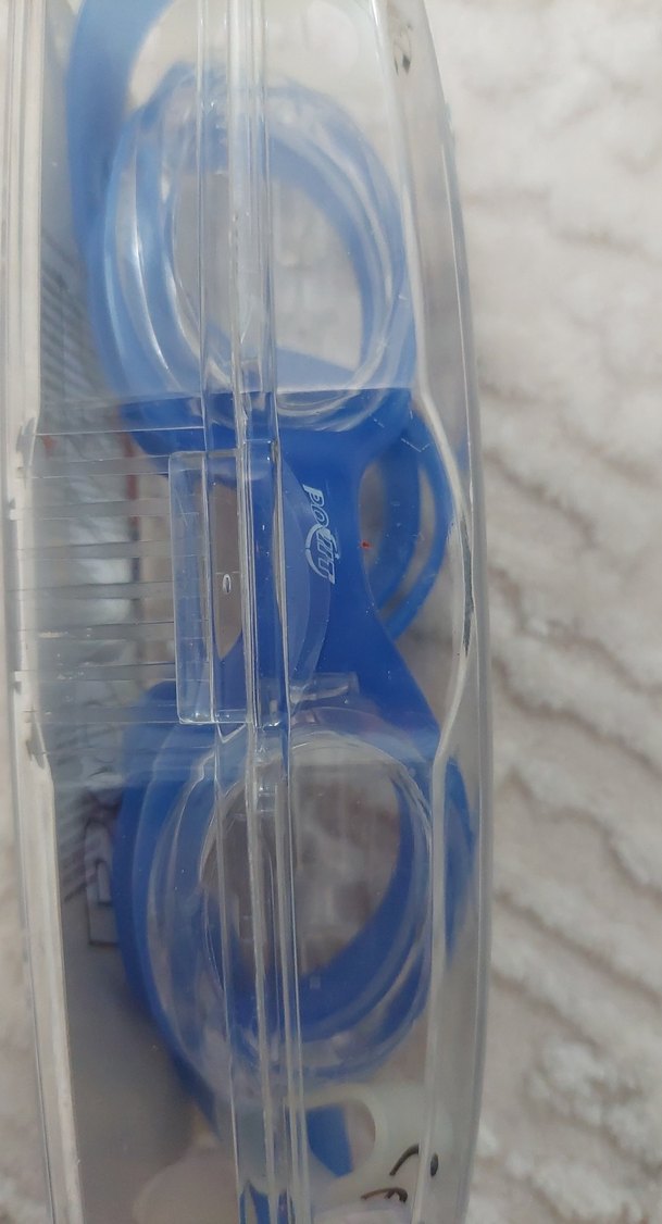 Mavi Lastikli Yüzücü Gözlüğü - Görsel 2