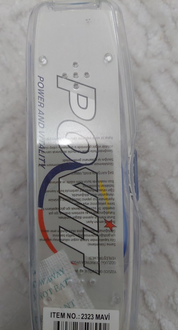 Mavi Lastikli Yüzücü Gözlüğü - Görsel 3