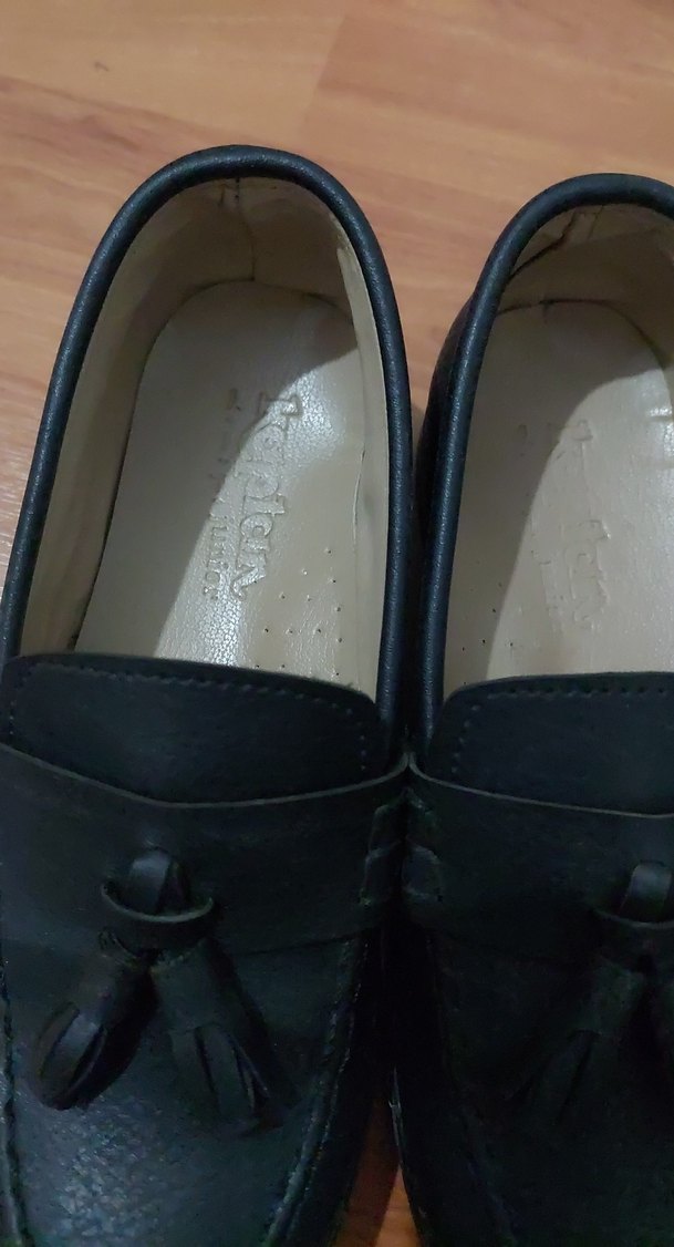 Klasik Siyah Erkek Çocuk Loafer Ayakkabı - Görsel 2