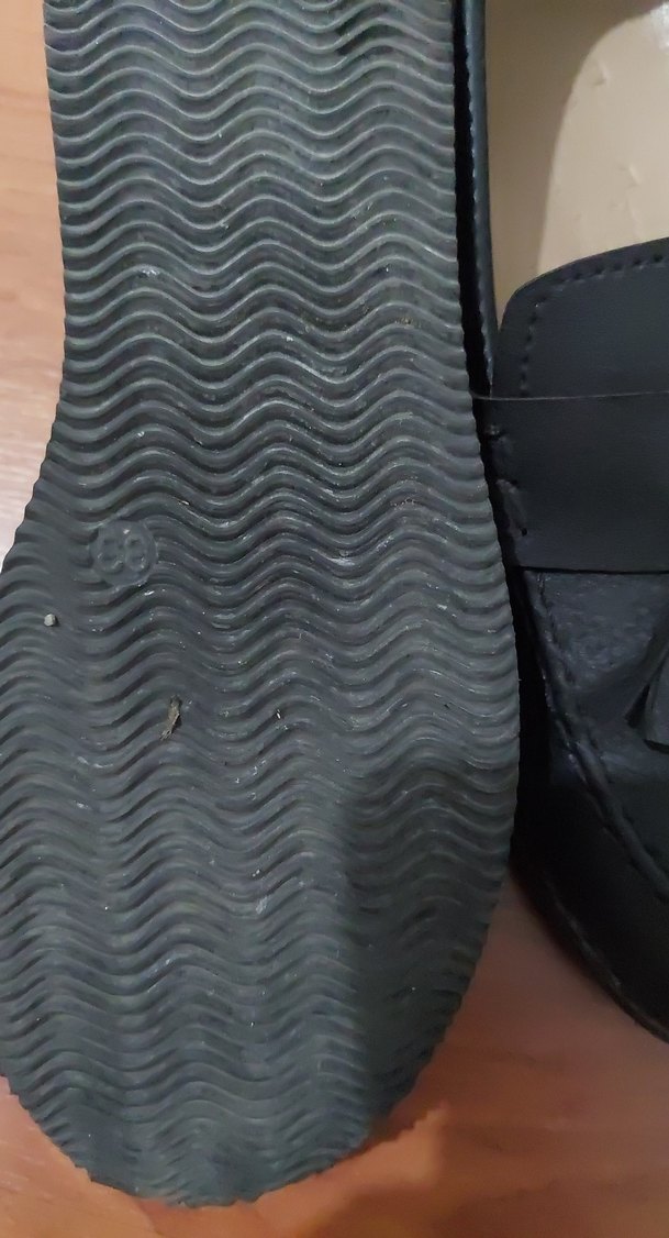 Klasik Siyah Erkek Çocuk Loafer Ayakkabı - Görsel 3