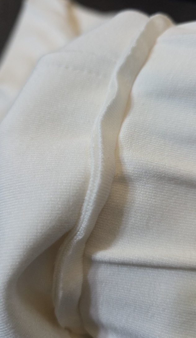 Mini Beyaz Kadın Saten Pantolon - Görsel 5