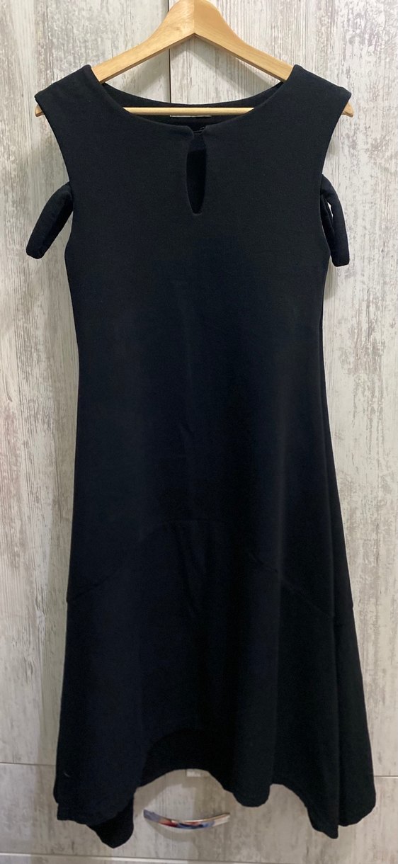 Via Delle Rose Siyah Kadın Elbise - Görsel 2