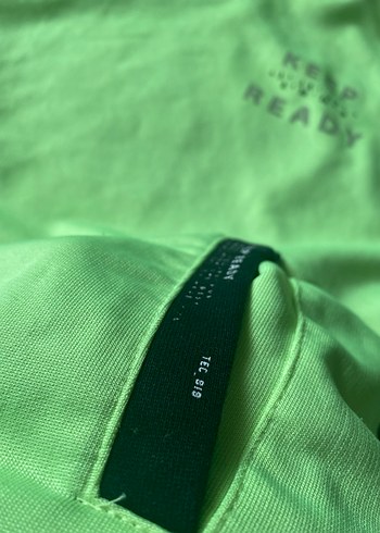 Yeşil Fermuarlı Sweatshirt - Görsel 3