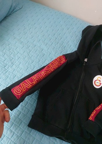 Erkek Çocuk Fermuarlı Kapüşonlu Sweatshirt - Görsel 2