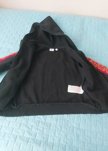 Erkek Çocuk Fermuarlı Kapüşonlu Sweatshirt - Görsel 4