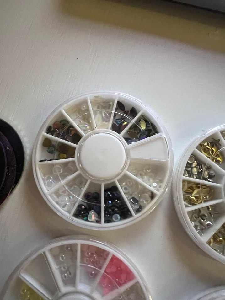 Çok Renkli Tırnak Süslemeleri Seti - Görsel 3