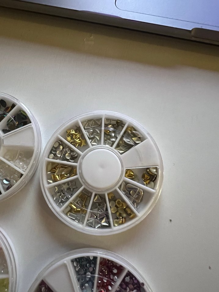 Çok Renkli Tırnak Süslemeleri Seti - Görsel 4