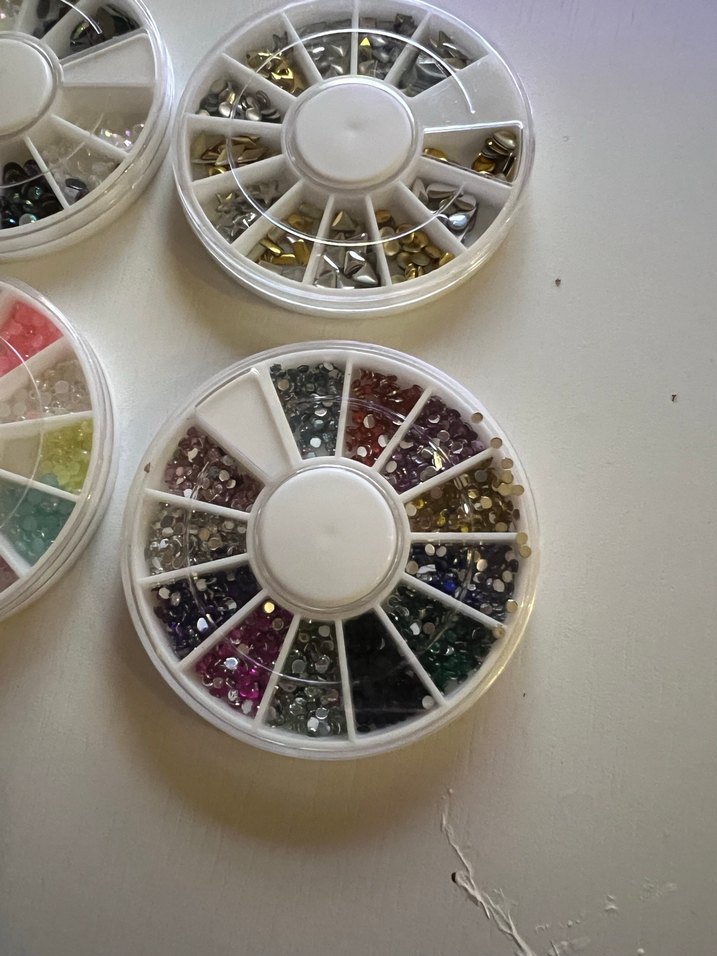 Çok Renkli Tırnak Süslemeleri Seti - Görsel 5